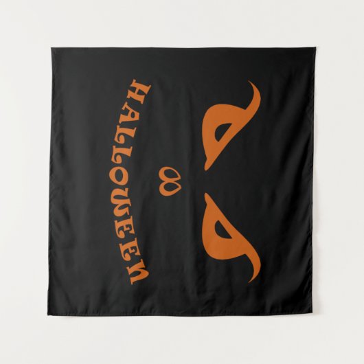 Halloween spooky scary wandkleed (Voorkant (horizontaal))