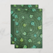 Halloween Spooky Scary Zombie Kostuum Feest Leuk Kaart (Voorkant / Achterkant)