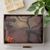 Halloween Spooky Scene Fantasy Tissue Pap Tissuepapier (Geschenk)