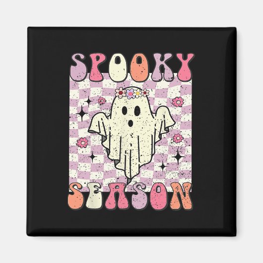 Halloween Spooky Season Magneet (Voorkant)