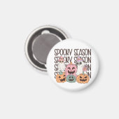 Halloween Spooky Season Magneet (Voorkant / Achterkant)