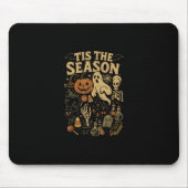 Halloween Spooky Season Pumpkin Witch Tis The Seas Muismat (Voorkant)