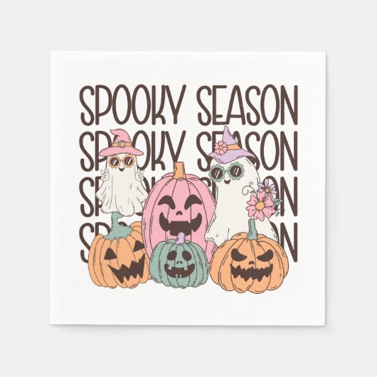 Halloween Spooky Season Servet (Voorkant)