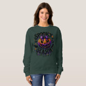 Halloween Spooky Season Sweatshirt (Voorkant volledig)