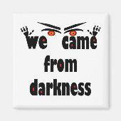 Halloween spooky-seizoen hier magneet (Voorkant)