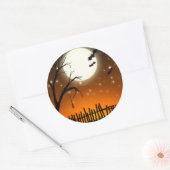 Halloween Spooky Silhouettes Sticker (Envelop)