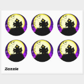 Halloween Spooky Silhouettes Sticker (Vel)