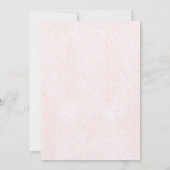 Halloween Spooky Simple Pink Ribbon Girl Verjaarda Kaart (Achterkant)