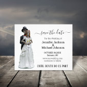 halloween spooky skeletten redden de datum stijlvo flyer