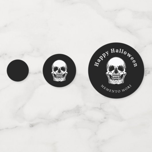  Halloween Spooky Skull Confetti (Voorkanten)
