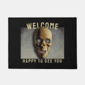 Halloween Spooky Skull Welkom Deurmat (Voorkant)