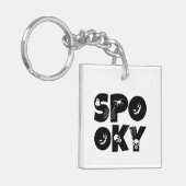 Halloween spooky  sleutelhanger (Voorkant Links)