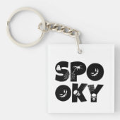 Halloween spooky  sleutelhanger (Voorkant)
