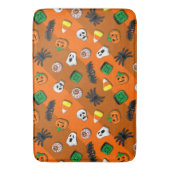Halloween Spooky Snoepjes Party Table Lamp Badmat (Voorkant Verticaal)