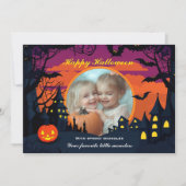 Halloween Spooky Snuggle Castle Kaart (Voorkant)