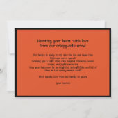 Halloween Spooky Snuggle Castle Kaart (Achterkant)