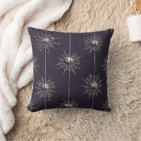 Halloween Spooky Spider en Cobweb Kussen Kussen
