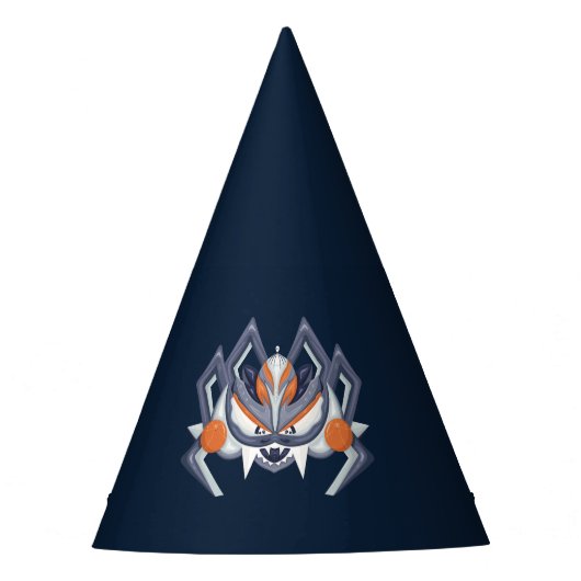 Halloween Spooky Spider / King of Pumpkin Feesthoedjes (Voorkant)