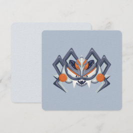 Halloween Spooky Spider / King of Pumpkin Kaart