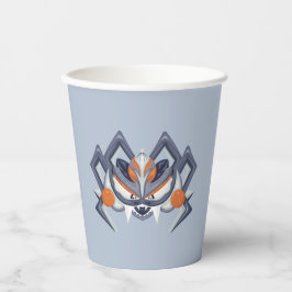 Halloween Spooky Spider / King of Pumpkin Papieren Bekers