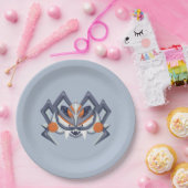 Halloween Spooky Spider / King of Pumpkin Papieren Bordje (Feest)