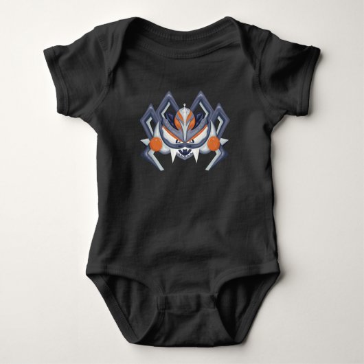 Halloween Spooky Spider / King of Pumpkin Romper (Voorkant)