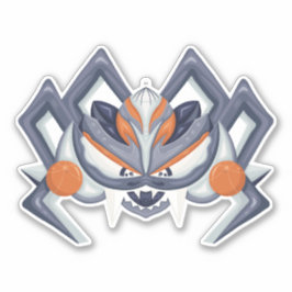 Halloween Spooky Spider / King of Pumpkin Sticker