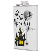 Halloween Spooky Spider pakt heksenhuis Heupfles (Links)