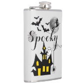 Halloween Spooky Spider pakt heksenhuis Heupfles (Rechts)