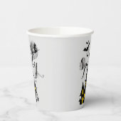 Halloween Spooky Spider pakt heksenhuis Papieren Bekers (Links)