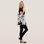 Halloween Spooky Spider pakt heksenhuis Tote Bag (Op model)