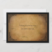 Halloween Spooky Spirit Board Party Uitnodiging (Achterkant)