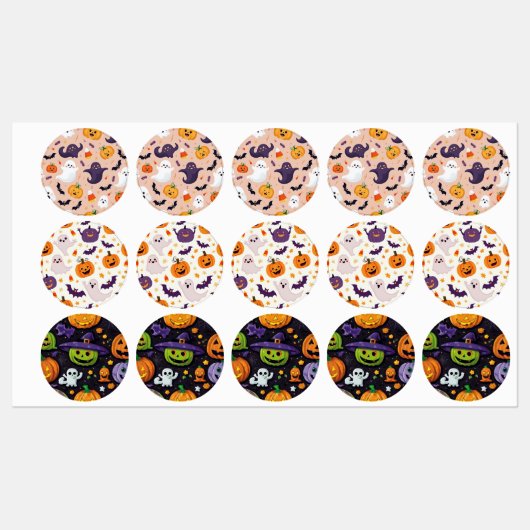 Halloween Spooky Stickers – Leuke & Feestelijke Ad (Vel)
