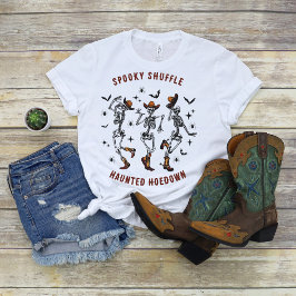 Halloween Spooky Suffle Haunted Hoedown T-shirt