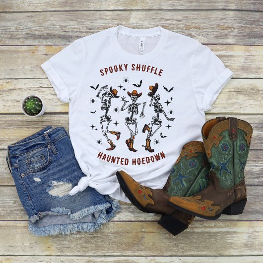 Halloween Spooky Suffle Haunted Hoedown T-shirt
