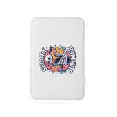 Halloween Spooky Summer Skeleton Drink Badmat (Voorkant Verticaal)