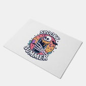 Halloween Spooky Summer Skeleton Drink Deurmat (Schuin)