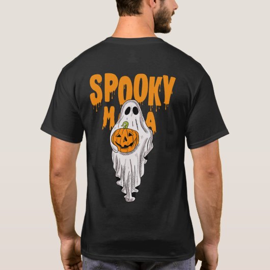 halloween spooky t-shirt (Achterkant)