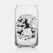 Halloween Spooky Time Blikvorm Glas (Voorkant)