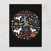 Halloween Spooky Time Briefkaart (Voorkant)