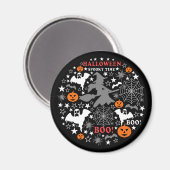 Halloween Spooky Time Magneet (Voorkant / Achterkant)