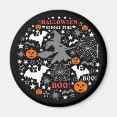 Halloween Spooky Time Magneet (Voorkant)
