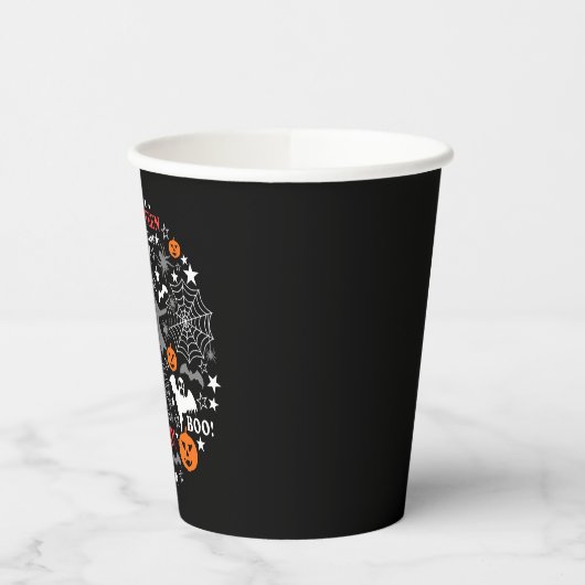 Halloween Spooky Time Papieren Bekers (Links)