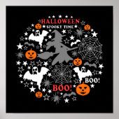 Halloween Spooky Time Poster (Voorkant)