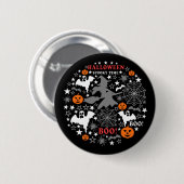 Halloween Spooky Time Ronde Button 5,7 Cm (Voorkant /achterkant)
