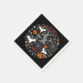 Halloween Spooky Time Servet (Hoek)
