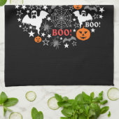 Halloween Spooky Time Theedoek (Gevouwen)