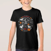 Halloween Spooky Time Tri-Blend Shirt (Voorkant)