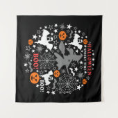 Halloween Spooky Time Wandkleed (Voorkant (horizontaal))