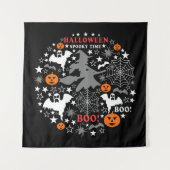 Halloween Spooky Time Wandkleed (Voorkant)